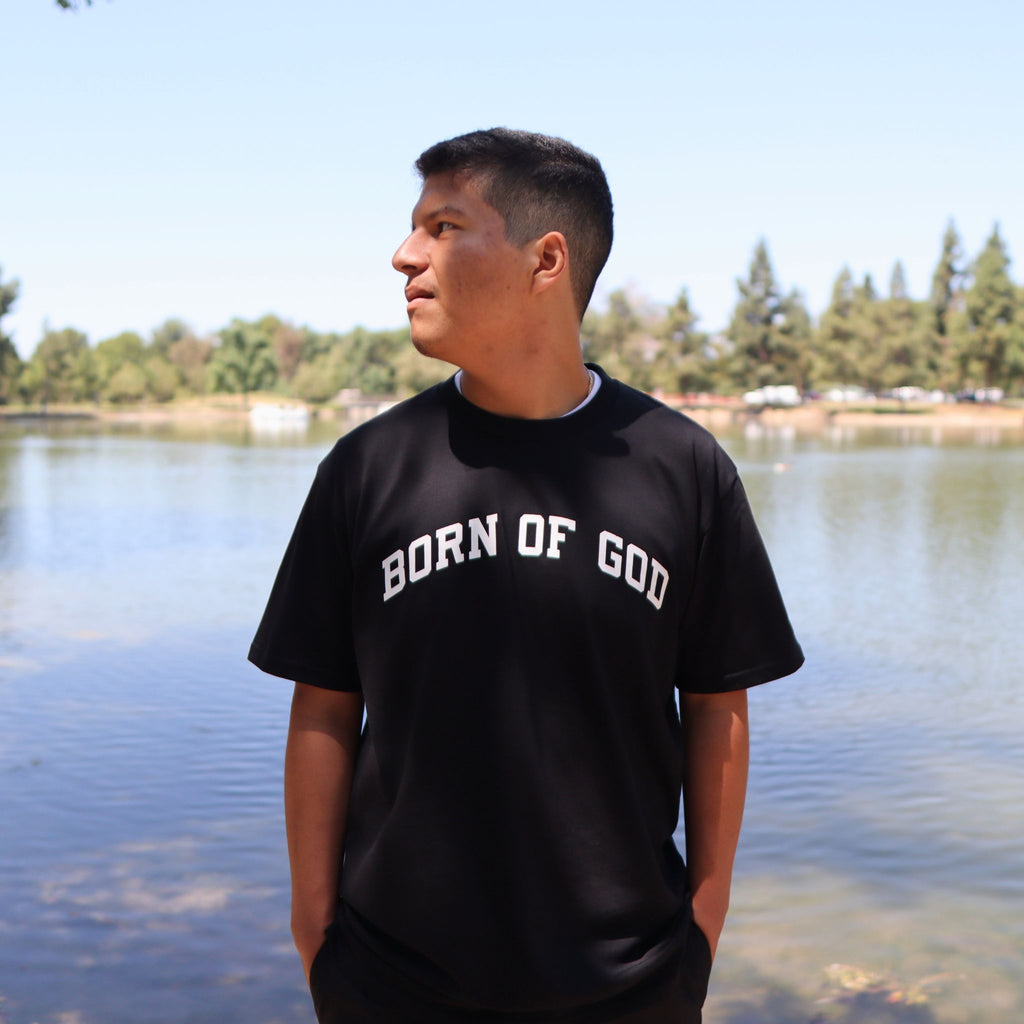 Born of God T-Shirt, Christian Streetwear, 100% Cotton
