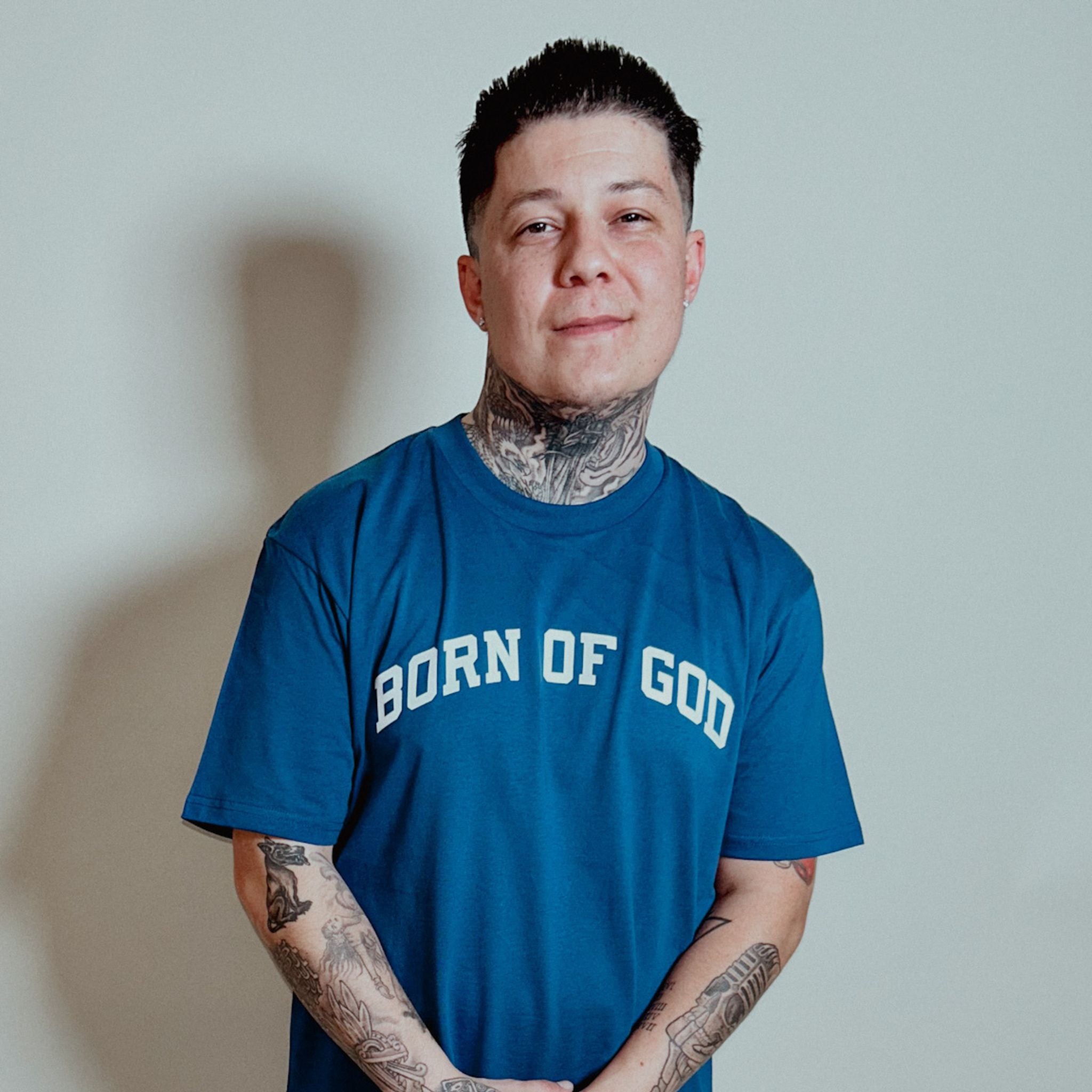 Born of God T-Shirt, Christian Streetwear, 100% Cotton