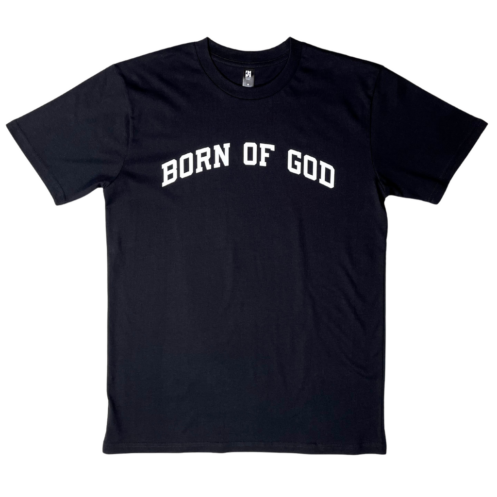 Born of God T-Shirt, Christian Streetwear, 100% Cotton