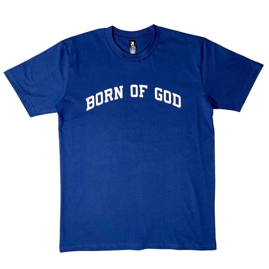 Born of God T-Shirt, Christian Streetwear, 100% Cotton