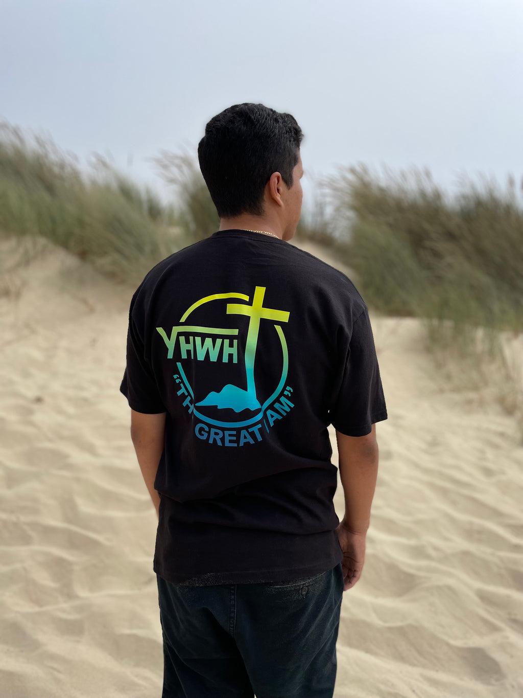 YHWH "The Great I AM" T-Shirt, Christian Streetwear, 100% Cotton
