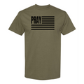 PRAY American Flag T-Shirt, Christian Streetwear, 100% Cotton