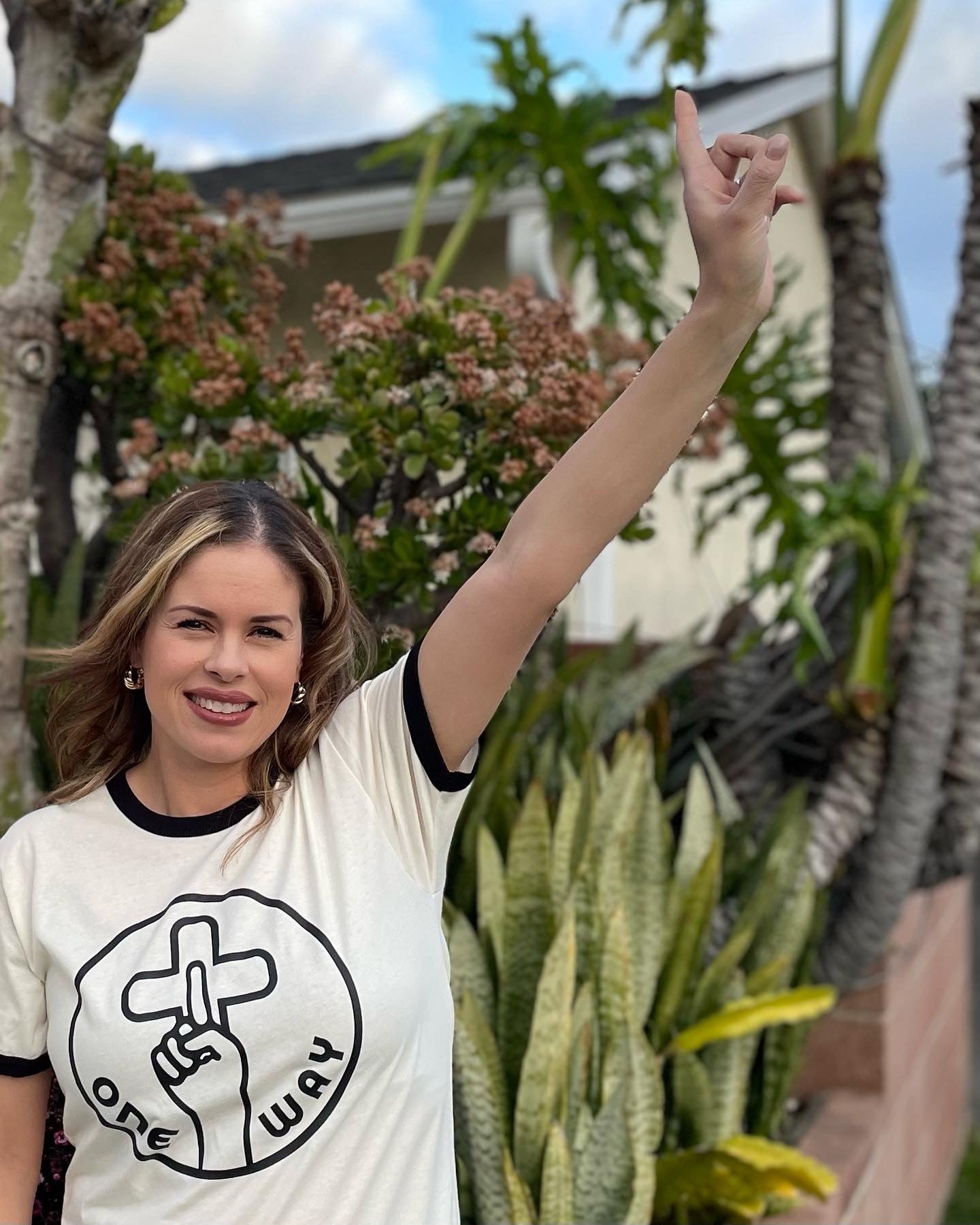 One Way Jesus Ringer Tee | Vintage Christian T-Shirt | 1970s Jesus Movement | Retro Faith Apparel | Christian Gift